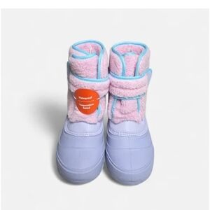 Ozark Trail Kids Waterproof Pink and Lavender Boots